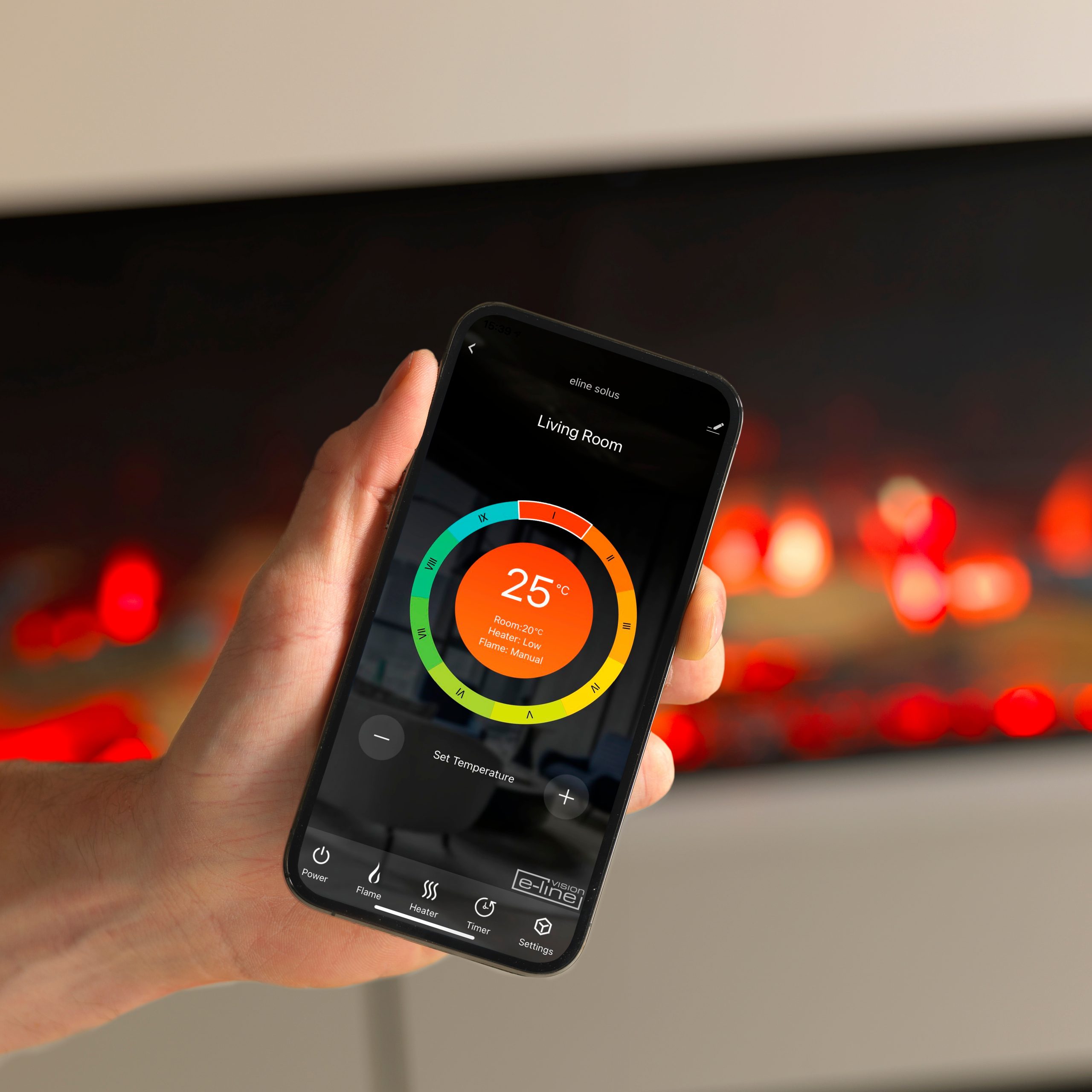 Vision Solus iX18 Electric Fire alternative