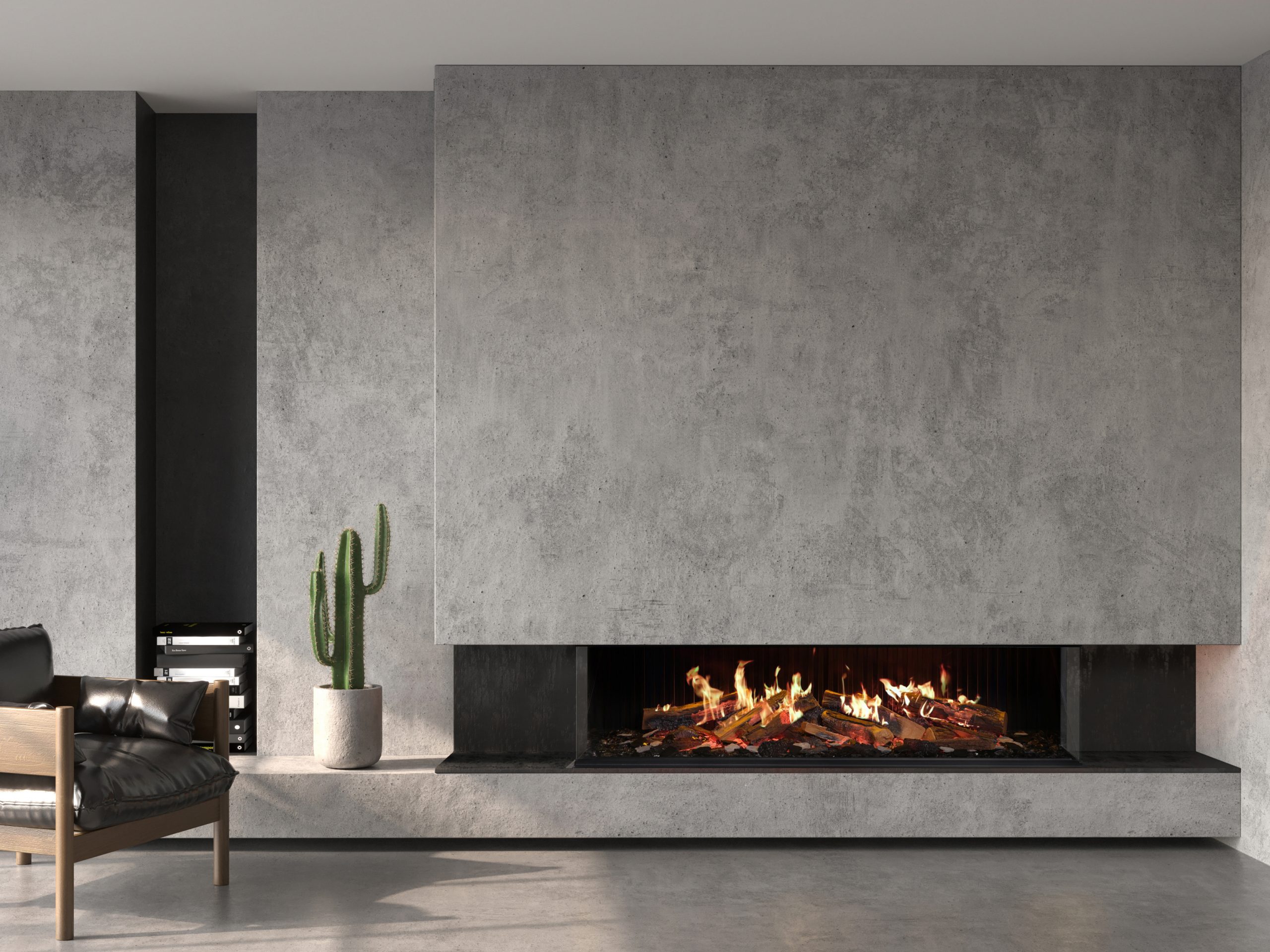 Sample Black Slate (Chamber) room scene