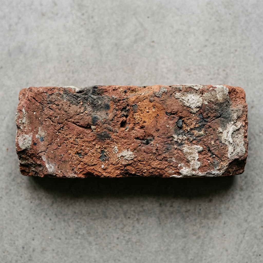 Rustic Brick Sample (215mm x 67mm x 20mm) closeup texture
